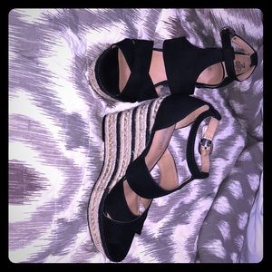 Brand new Nine West wedges.